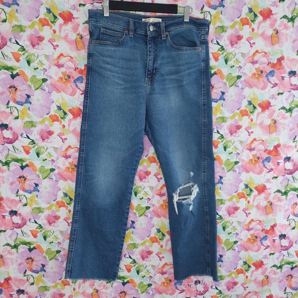 Signature by Levis Straus Heritage High-Rise Straight